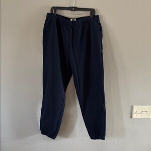 Men's Navy Blue Lands End Sweatpants